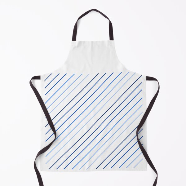 Item preview, Blue Pin Stripe on White, Blue Tones designed and sold by AASparksDesigns.