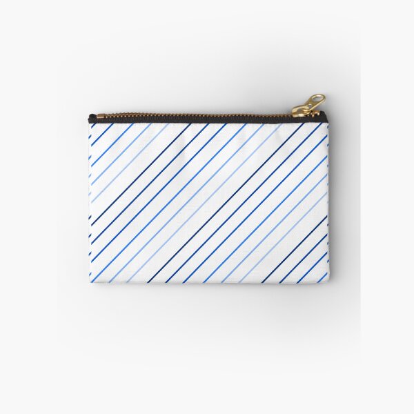 Item preview, Blue Pin Stripe on White, Blue Tones designed and sold by AASparksDesigns.
