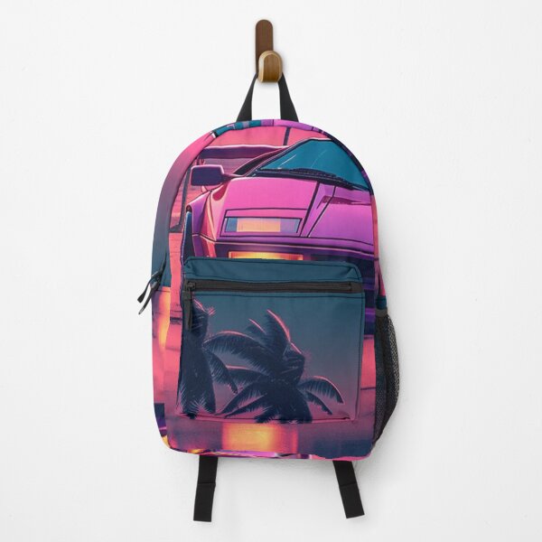 Item preview, Classic diablo restomod vaporwave palm designed and sold by hyderchristina.