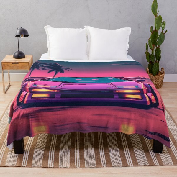 Item preview, Classic diablo restomod vaporwave palm designed and sold by hyderchristina.