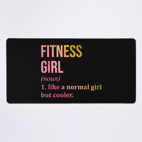 Item preview, Fitness Girl Definition in Watercolor designed and sold by XCIV.