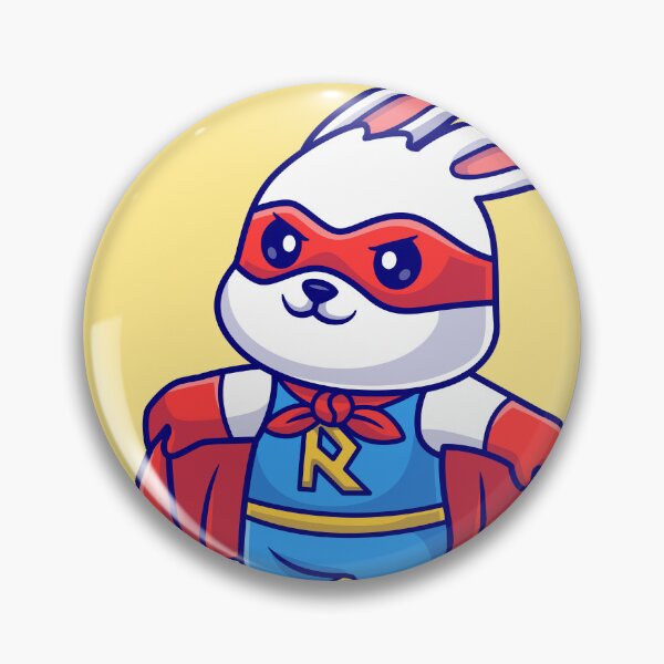 Item preview, Hop into Action: Cute Rabbit Superhero - Cartoon Vector Illustration designed and sold by hjian8219.