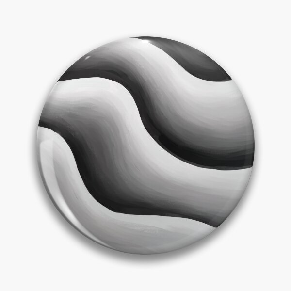 Artikelvorschau, Tie Dye Ripples schwarz und weiß entworfen und verkauft von Puddleleaps.