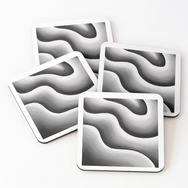 Item preview, Tie Dye Ripples black and white designed and sold by Puddleleaps.