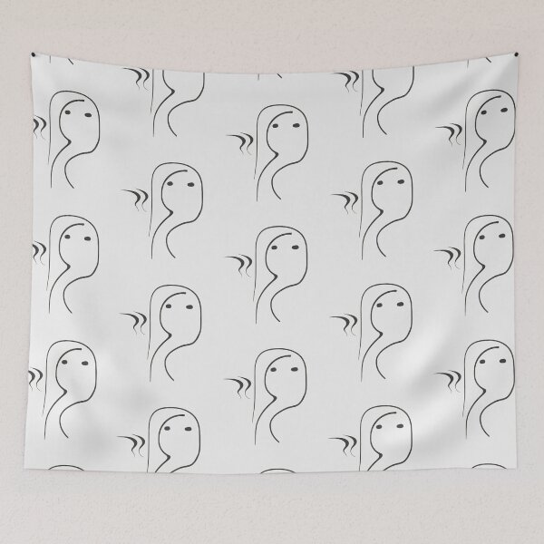 Item preview, That Girl! Minimalist art design, original absurd humour! designed and sold by RootedBrussel.