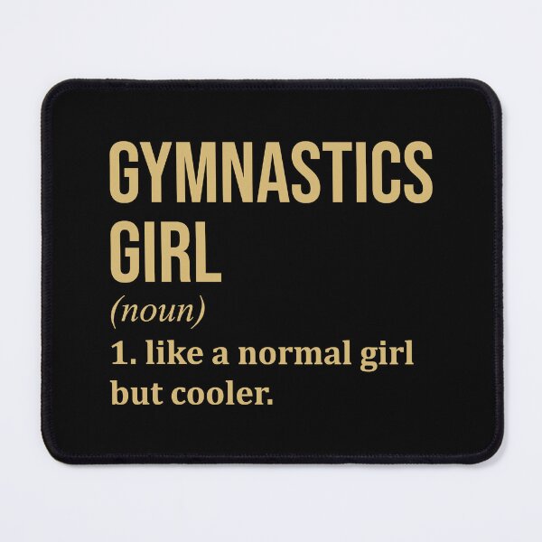 Item preview, Gymnastics Girl Definition in Gold designed and sold by XCIV.