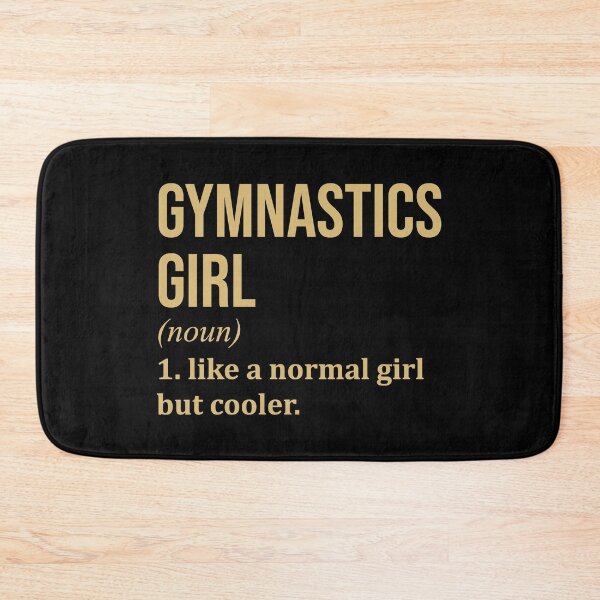 Item preview, Gymnastics Girl Definition in Gold designed and sold by XCIV.
