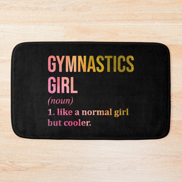 Item preview, Gymnastics Girl Definition in Watercolor designed and sold by XCIV.
