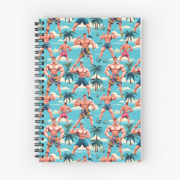 Item preview, Playa del músculo | estampado tropical designed and sold by Mattk270.