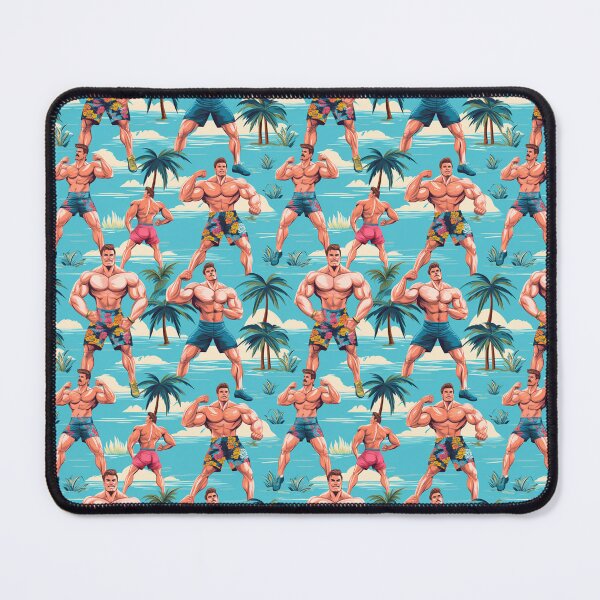 Item preview, Muscle Beach | Tropical Print designed and sold by Mattk270.