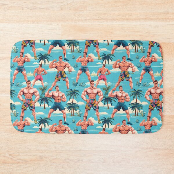 Item preview, Muscle Beach | Tropical Print designed and sold by Mattk270.