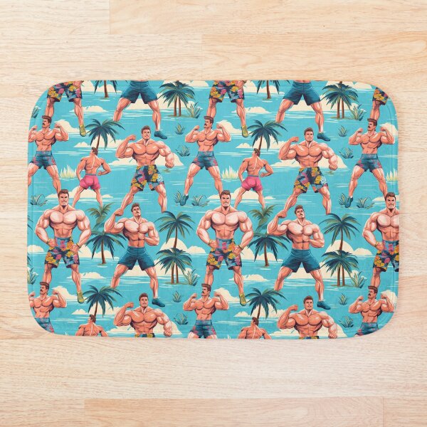 Item preview, Muscle Beach | Tropical Print designed and sold by Mattk270.