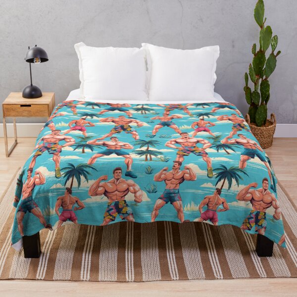 Item preview, Muscle Beach | Tropical Print designed and sold by Mattk270.