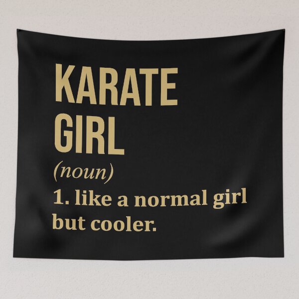 Item preview, Karate Girl Definition in Gold designed and sold by XCIV.