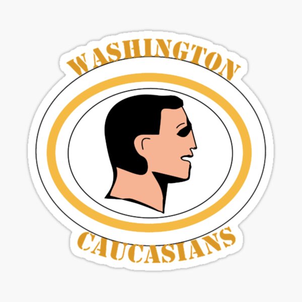 Caucasians  Sticker for Sale by picken-shirely