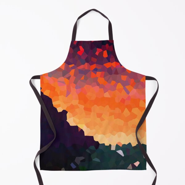 Item preview, Coastal Mountain Abstract Beach and Colorful Sky Scene 2 of 8 designed and sold by Beachy.