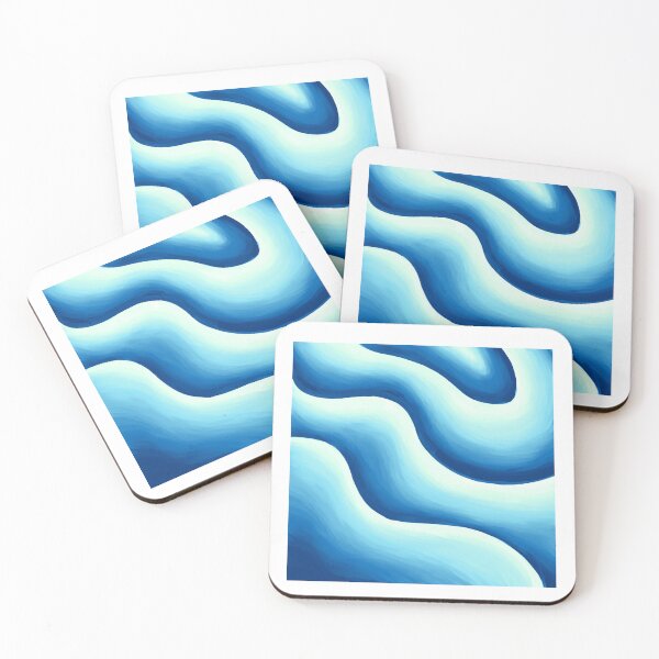 Item preview, Blue Tie Dye Ripples designed and sold by Puddleleaps.