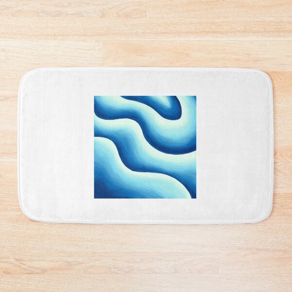 Item preview, Blue Tie Dye Ripples designed and sold by Puddleleaps.