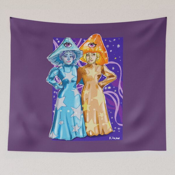 Item preview, Mystical Victorian Mushroom girls designed and sold by Kimberlee-Shaw.