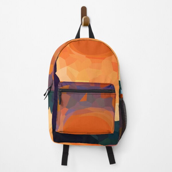 Item preview, Coastal Mountain Abstract Beach and Colorful Sky Scene 2 of 8 - with Sun designed and sold by Beachy.