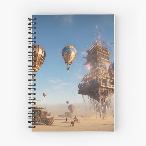 Item preview, A group of hot air balloons flying in the sky designed and sold by Nickyayee.
