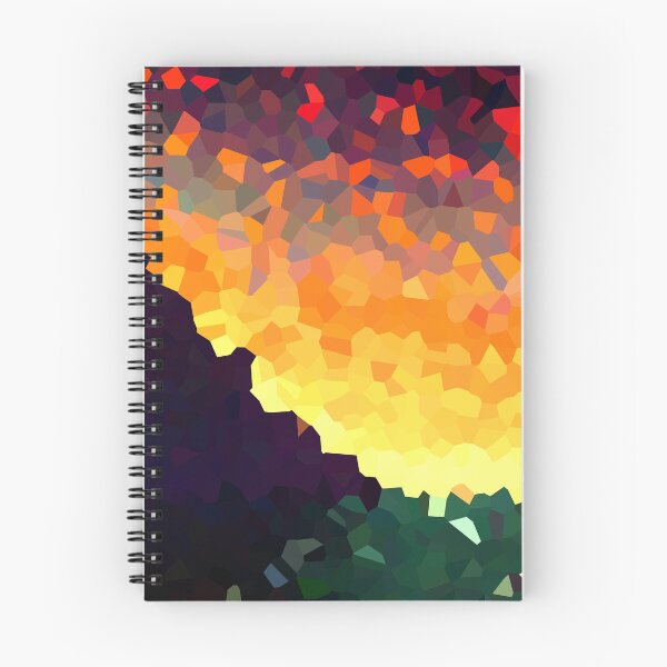 Item preview, Coastal Mountain Abstract Beach and Colorful Sky Scene 3 of 8 designed and sold by Beachy.