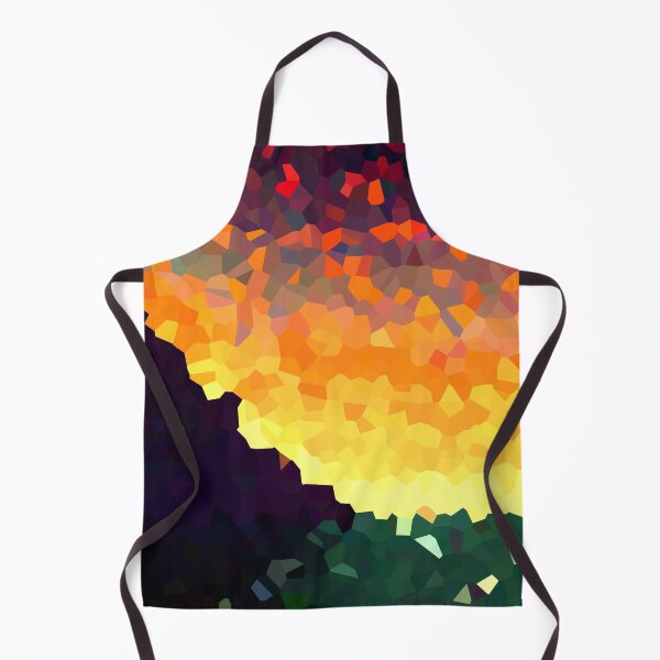 Item preview, Coastal Mountain Abstract Beach and Colorful Sky Scene 3 of 8 designed and sold by Beachy.
