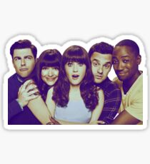 new girl crew Sticker