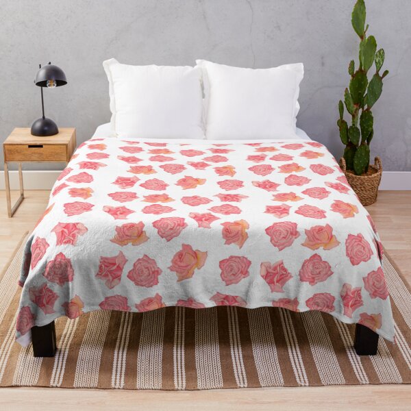 Item preview, Painted pink roses isolated on white designed and sold by FlowerandDesing.