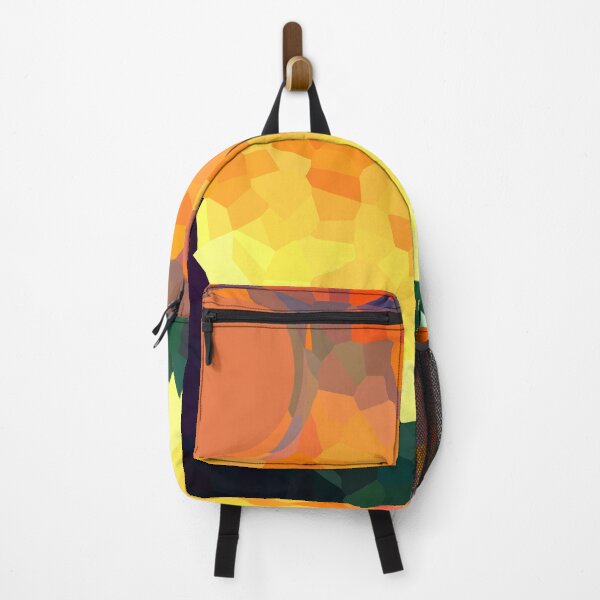 Item preview, Coastal Mountain Abstract Beach and Colorful Sky Scene 3 of 8 - with Sun designed and sold by Beachy.