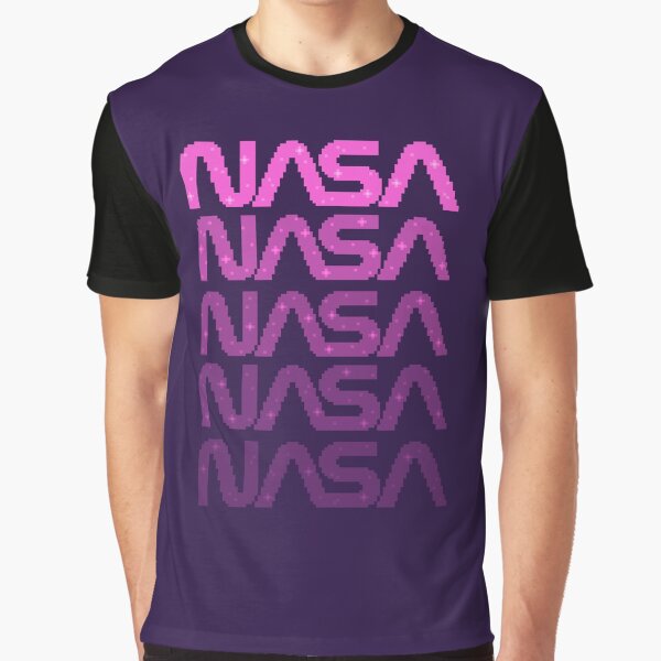 Vista previa del artículo con la obra «Pink Pixel NASA Worm», diseñado y vendido por sp8cebit.