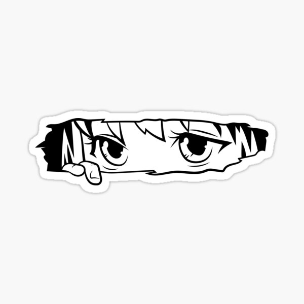 anime style eyes, amorous look, valentine's day, Anime eyes, anime girl  eyes, anime style eyes PNG, manga, kawaii  Sticker for Sale by SkadhiEir