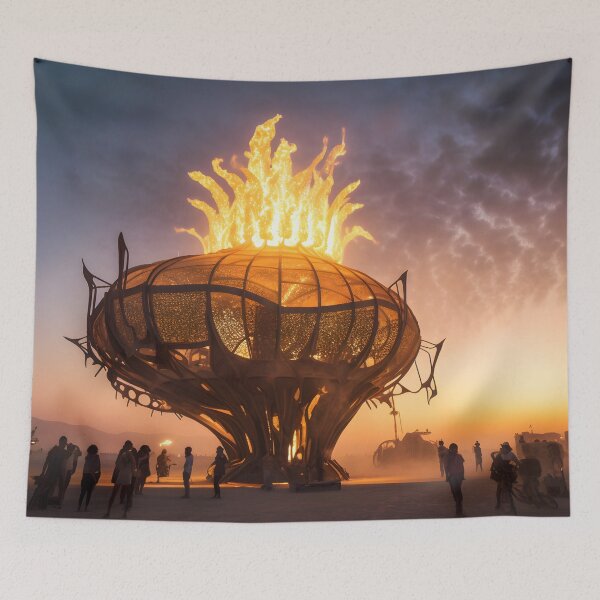 Item preview, Solarpunk. The Burning Man festival designed and sold by Nickyayee.