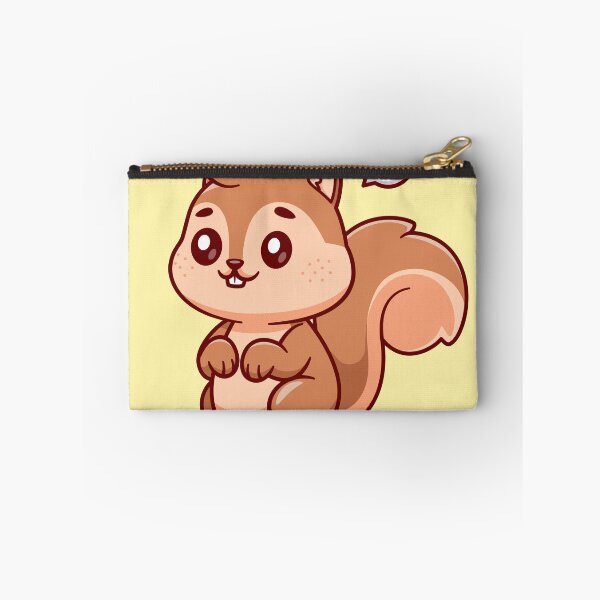 Item preview, Nutty Nibbler: Cute Squirrel Standing - Cartoon Vector Illustration designed and sold by hjian8219.