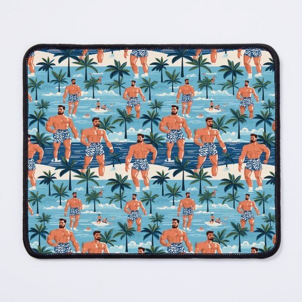 Item preview, Mediterranean Muscle | Tropical Print designed and sold by Mattk270.