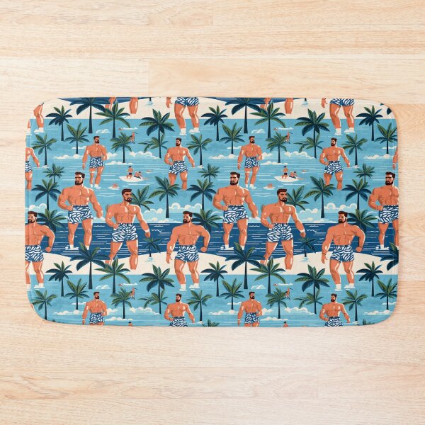 Item preview, Mediterranean Muscle | Tropical Print designed and sold by Mattk270.