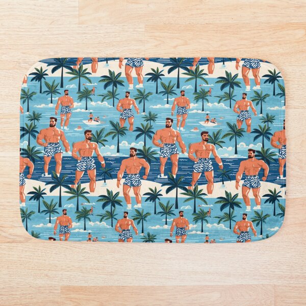 Item preview, Mediterranean Muscle | Tropical Print designed and sold by Mattk270.