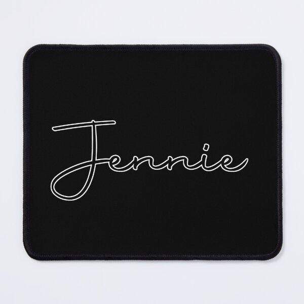 Item preview, Jennie Cursive Name Label (Black) designed and sold by NafilNafiz.
