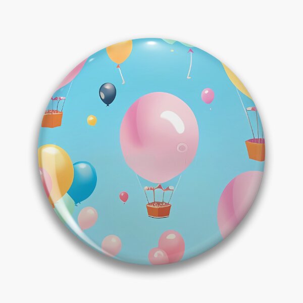 Item preview, pattern of hot air balloons designed and sold by JoselART.