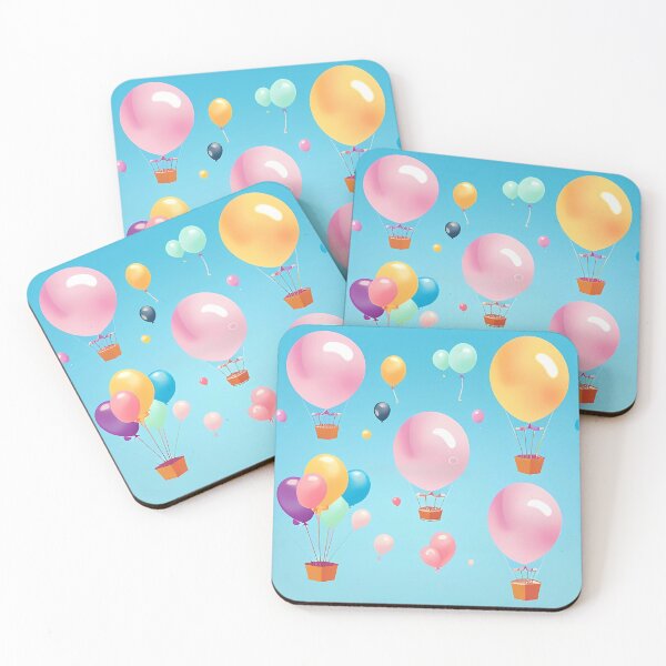 Item preview, pattern of hot air balloons designed and sold by JoselART.