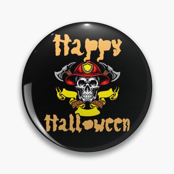 Item preview, Happy Halloween Fireman designed and sold by earth-t-shirt.