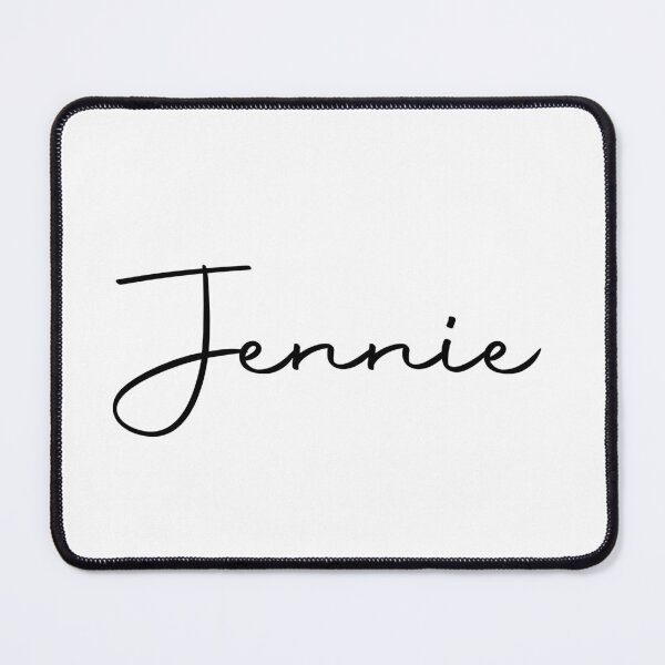 Item preview, Jennie Cursive Name Label designed and sold by NafilNafiz.