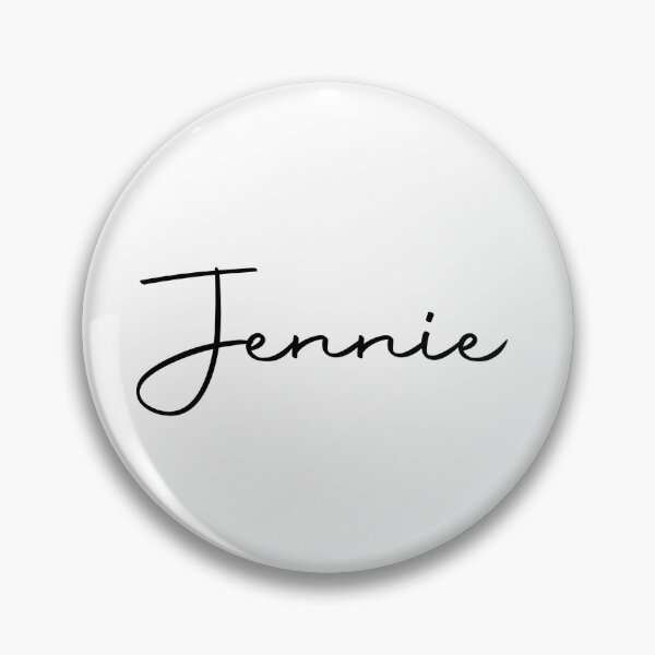 Item preview, Jennie Cursive Name Label designed and sold by NafilNafiz.