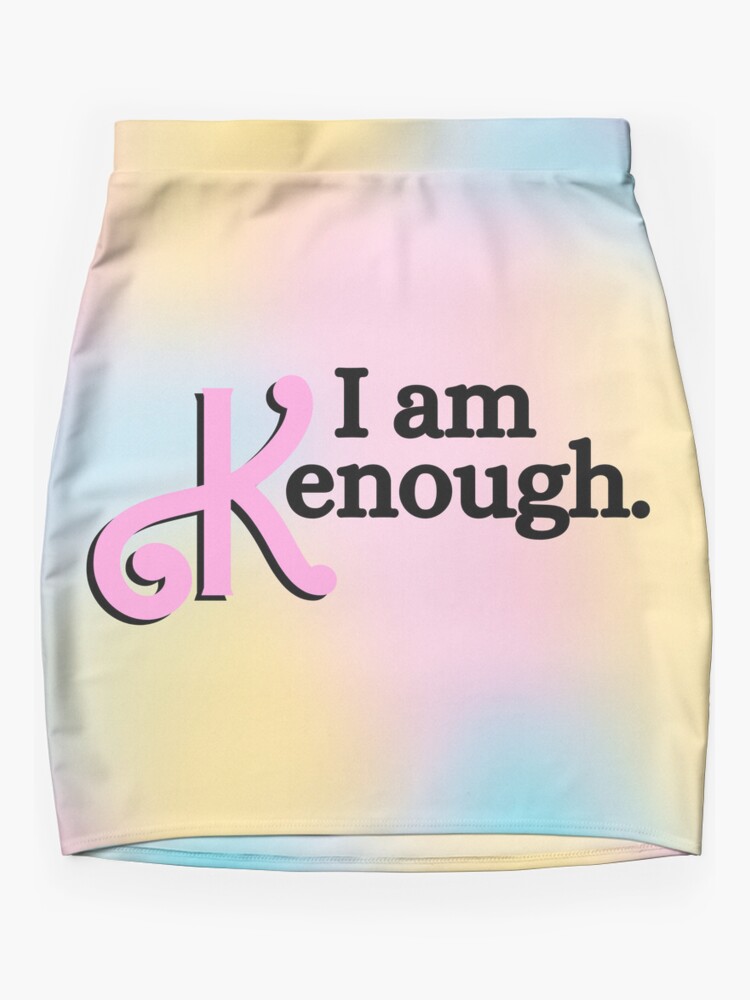 Discover I Am Kenough Barbie Mini Skirt