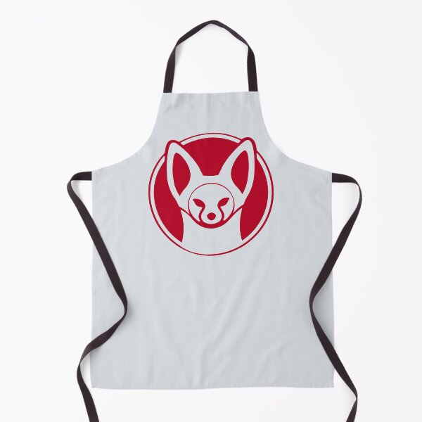 Item preview, Fennec Fox. Minimalist, stylized art of a desert creature in red ink designed and sold by martodesign.