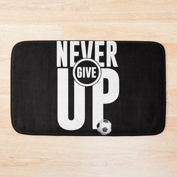 Item preview, Soccer Never Give Up Logo   designed and sold by RoelGreen.