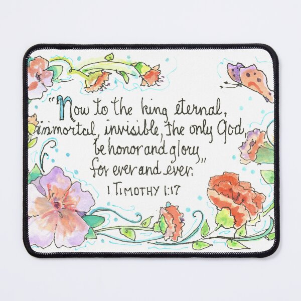 Item preview, 1 Timothy 1:17 designed and sold by peggy-faye.