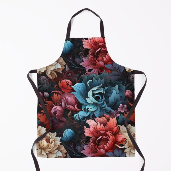 Artikelvorschau, Mitternachtstrauer: Dark Floral Gothic Delight Dark Floral Design entworfen und verkauft von NikkofTime.