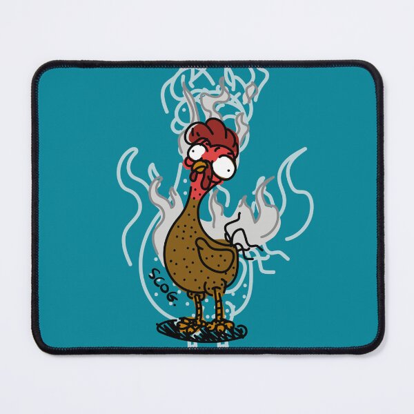 Aperçu de l'œuvre Le poulet est en train de rôtir créée et vendue par ScogScog.