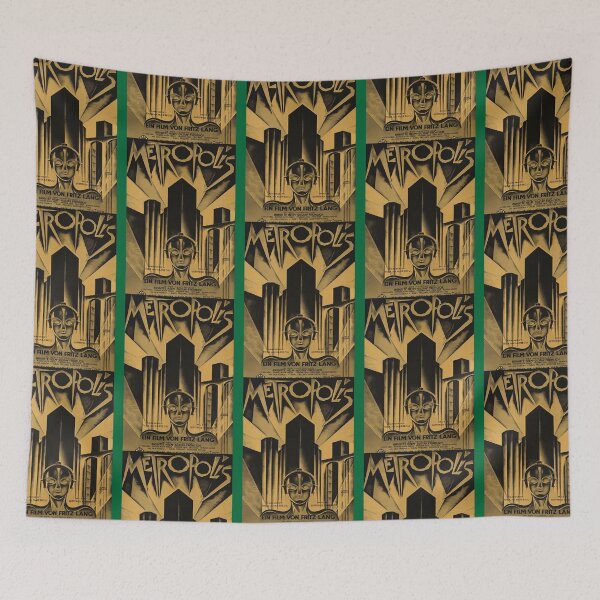 Item preview, Metropolis, Fritz Lang, 1926 - vintage movie , b_amp_amp_w designed and sold by luocduongsinh.